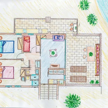 Attico Margherita - La Terrazza Sul Mare 펜션 *